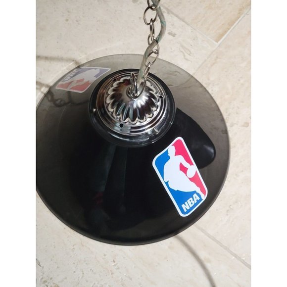 Trademark‎ Global NBA 14" Single Shade Bar Lamp Polyresin 36" Pull Chain On Off - Picture 10 of 14